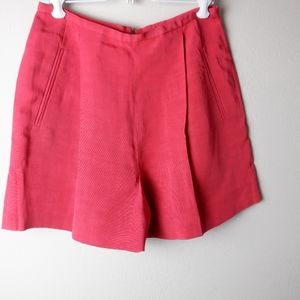 Michael Kors rayon and linen flare shorts, size 8